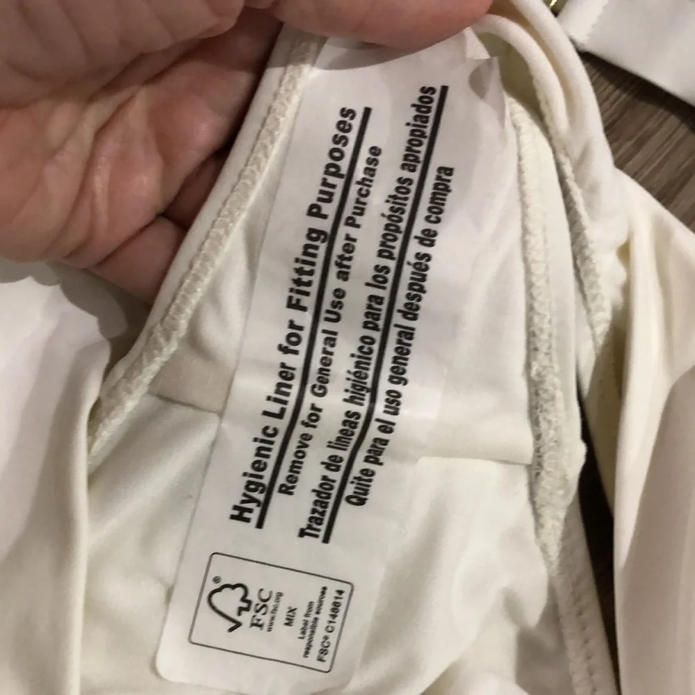 NWT! - CATALINA SWIMWEAR Cream & Gold Bikini Set